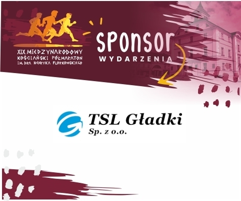 TSL Gładki Sp. z o.o. sponsorem półmaratonu